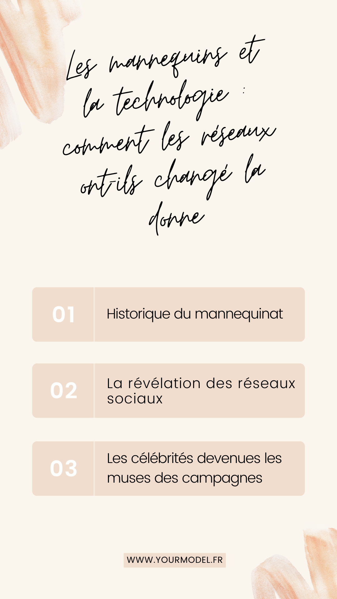 mannequins et la technologie